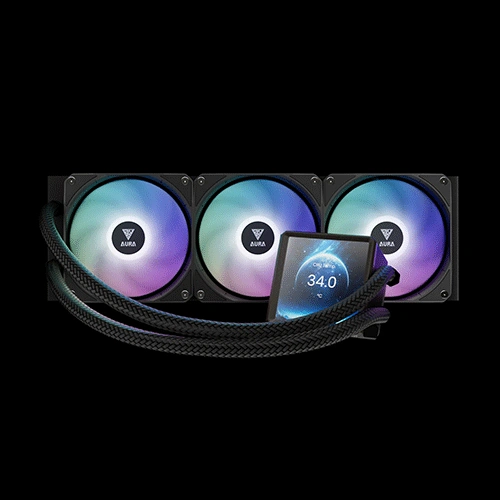 Buy Gamdias AIO Cooler, AURA GL360 LCD